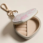 Heartshaped Jewelry Keychain