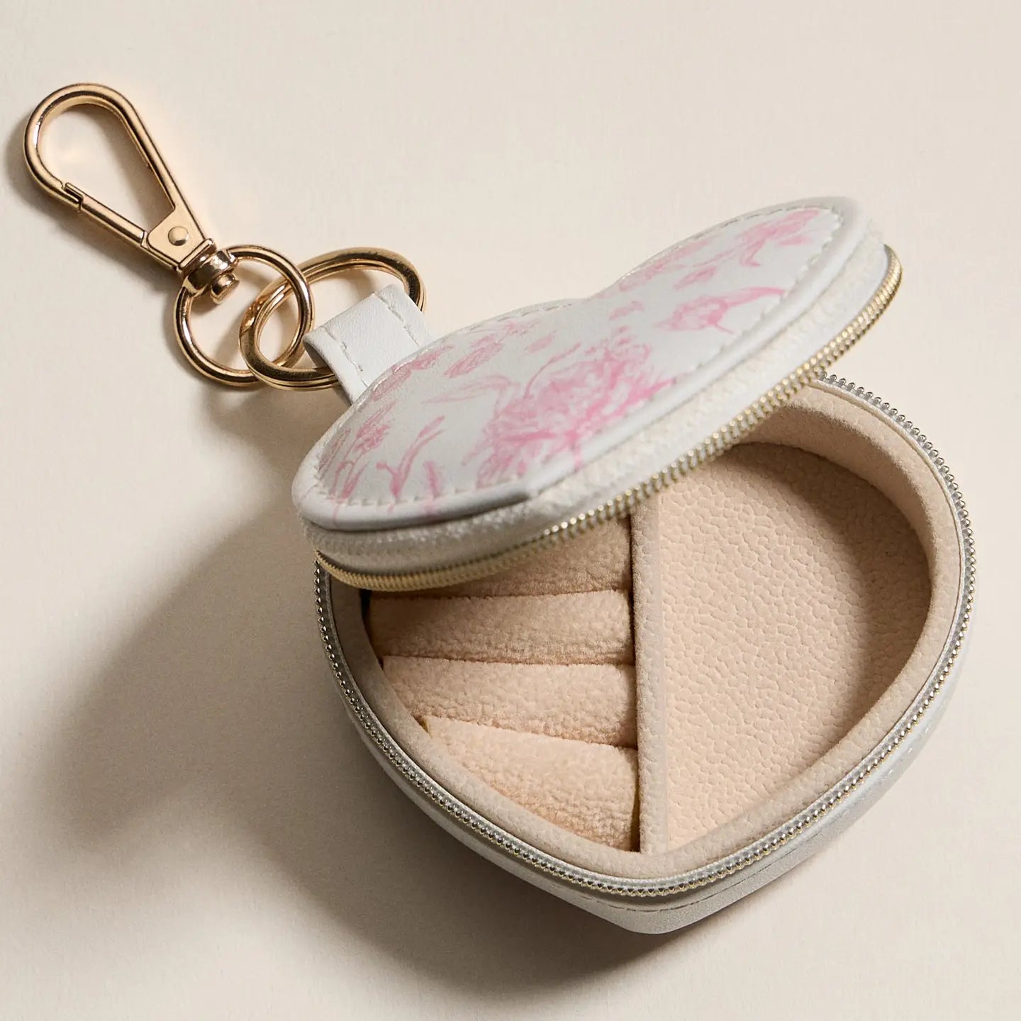 Heartshaped Jewelry Keychain