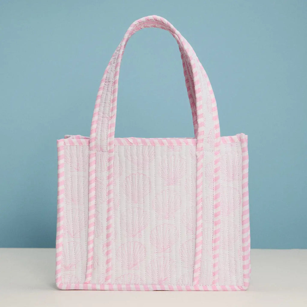 Quilted Seashell Tote
