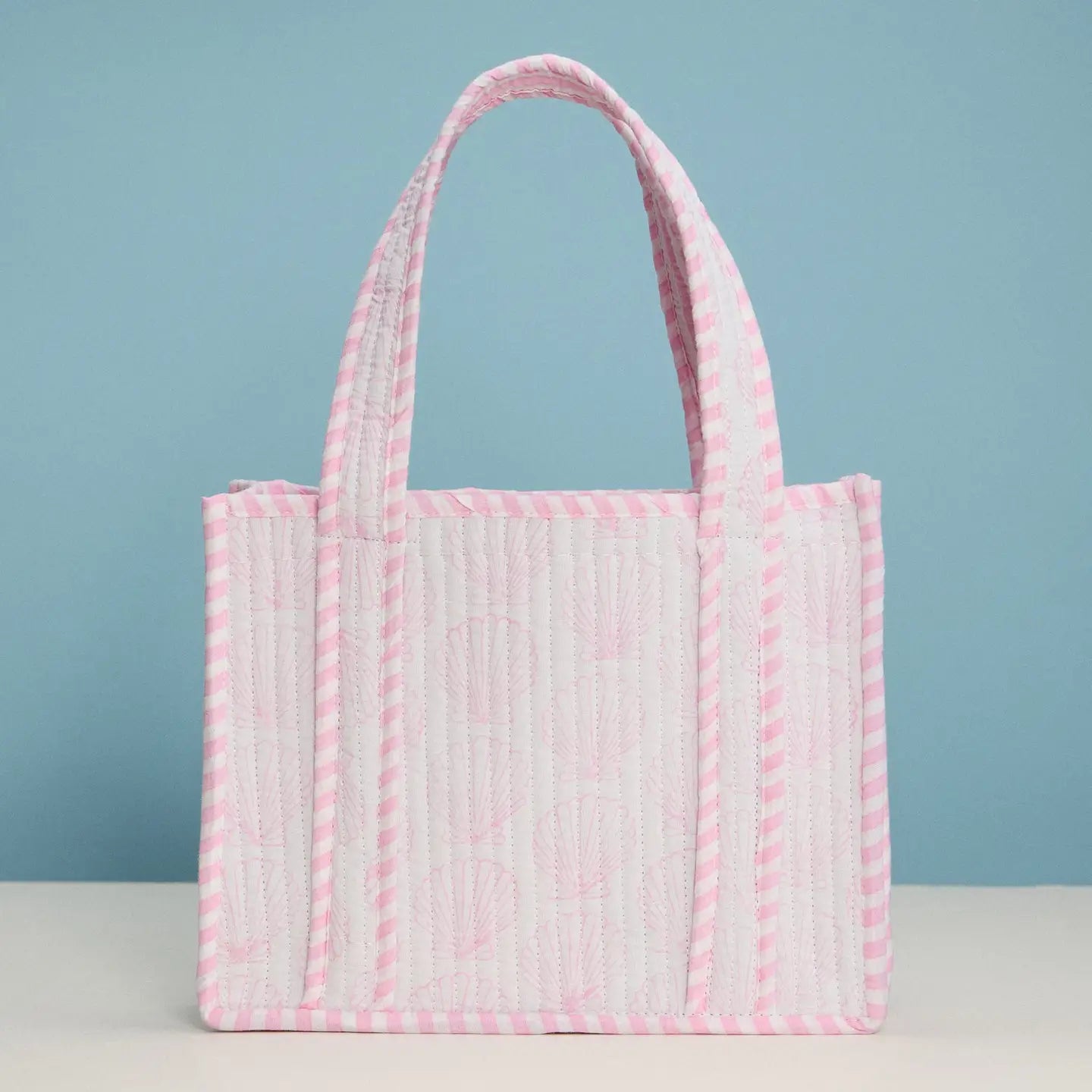 Quilted Seashell Tote