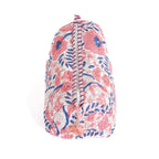White/Blue/Pink Floral Quilted 3 Pack Toiletry Bag Set